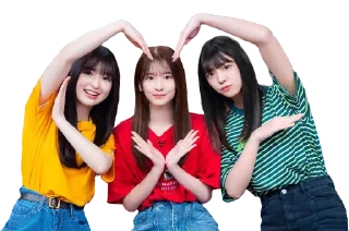 👩‍👧‍👧 emoji 乃木坂46 5期生－2 Telegram sticker 14 of 51