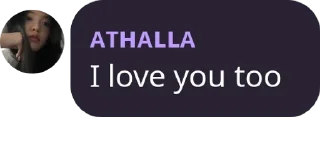 🖤 emoji Surat cinta Athalla Telegram sticker 12 of 15