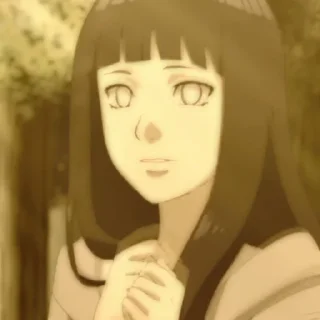 ⌛ emoji Hinata hyuga – @arsipnyaela's. Telegram sticker 16 of 45