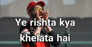 🏏 emoji Virat kholi meme (ipl) @san_1508 Telegram sticker 13 of 40