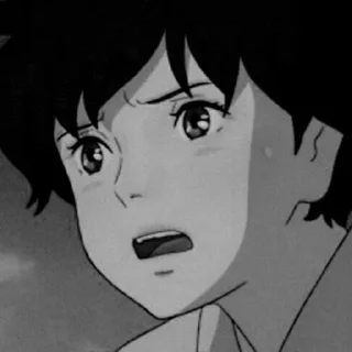 😣 emoji Anime Aesthetic by @piyushraval009 Telegram sticker 13 of 107