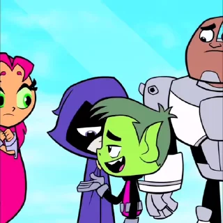 Sticker from Beast boy  @Hanim1O