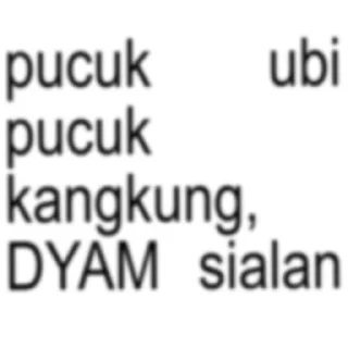 Sticker from punya caca