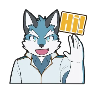🦊 emoji Knights College Stickers Telegram sticker 1 of 24