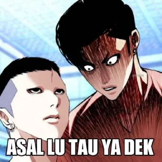 😐 emoji Manhwa meme by@karinanimeh Telegram sticker 23 of 30