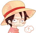 😖 emoji One Piece Telegram sticker 17 of 107