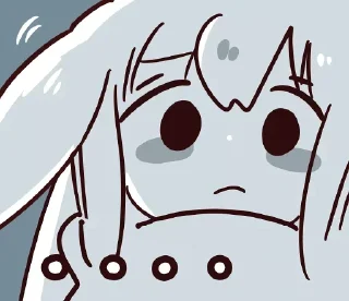 😒 emoji 伊蕾娜是沙耶的-表情包 Telegram sticker 5 of 82