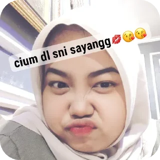 Sticker from yg liat monyet hahahaa