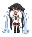 😭 emoji Ojounyan (Miss Little Meow) Telegram sticker 9 of 41