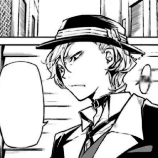 Sticker from દ⁠ Chuuya Nakahara [ Manga ]; @A5I58