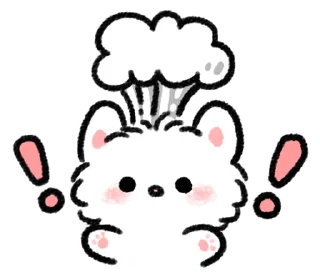 🐶 emoji ₍ 𐌑ᥲᥣⲙᥲᥣ Bᥲδy Pᥙρρy ₎ ˚₊· ♡ @mewsticks Telegram sticker 14 of 32