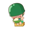 🤢 emoji Artilleryman Full Pack Telegram sticker 6 of 100