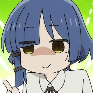 👆 emoji Ryo Yamada | @kuroshite Telegram sticker 22 of 44