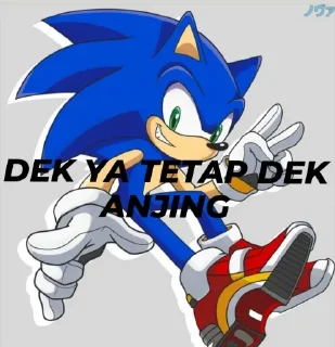 Sticker from rehan itu sonic