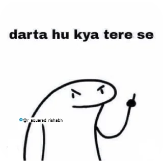 👍 emoji Oye taklu insaan @r_squared_rishabh Telegram sticker 12 of 120