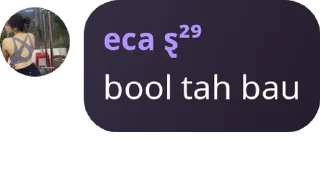 Sticker from eca cakep