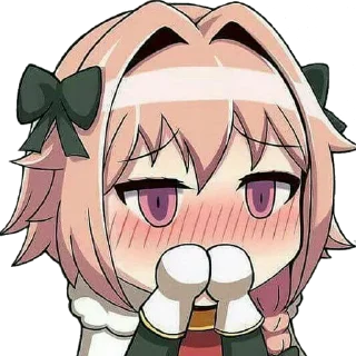 😳 emoji Kawaii peck by @callmesenpaibish Telegram sticker 9 of 52