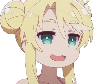 😅 emoji himesaka noa @animestickerchannel Telegram sticker 20 of 65
