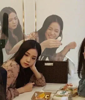 😃 emoji Jisoo meme @stikermemeidolkpop Telegram sticker 14 of 38