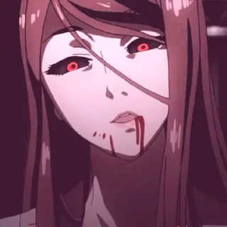 🩹 emoji 🩹 ᵎ Rize Kamishiro ᦒ @animestckr Telegram sticker 12 of 48
