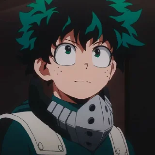 🥦 emoji Midoriya ~ @shortcakev Telegram sticker 12 of 36