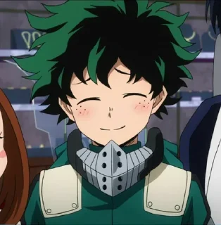 🥦 emoji Midoriya ~ @shortcakev Telegram sticker 10 of 36