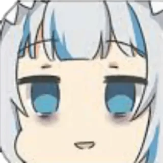 🦈 emoji Gawr gura @NotICHL Telegram sticker 23 of 30