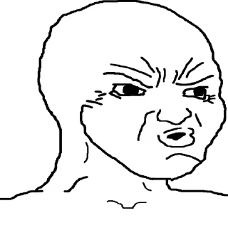 😎 emoji WOJAK / FEELS GUY 3 - @WOJAK Telegram sticker 7 of 120