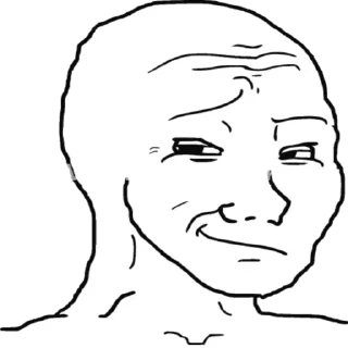😎 emoji WOJAK / FEELS GUY 3 - @WOJAK Telegram sticker 10 of 120
