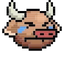 Sticker from lihkg cow