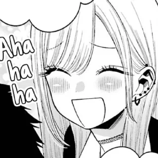 🤍 emoji marin kitagawa Telegram sticker 19 of 21