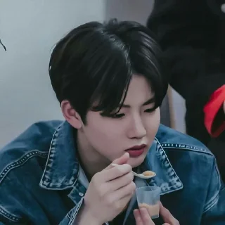 🍵 emoji ﹟kim junkyu ⋆ @randomtikell Telegram sticker 13 of 55