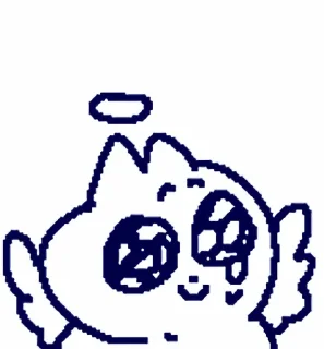 😇 emoji 领结猫Cat 点此更多贴纸 @riridoafflinks Telegram sticker 17 of 120