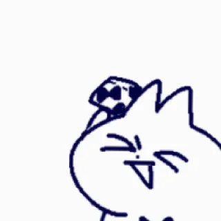 🪨 emoji 领结猫Cat 动态版 更多贴纸在 @riridoafflinks Telegram sticker 16 of 50