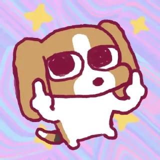 Sticker from 比格多栋 更多贴纸 @riridoafflinks