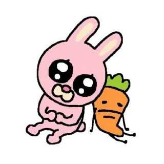 👫 emoji 兔子秀珍 更多贴纸 @riridoafflinks Telegram sticker 23 of 74