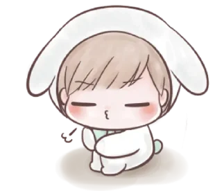 Sticker from 𖥻 ִ @chutespwie ▾ @bunniekooko ﹗֊  ꗃ   𓊔