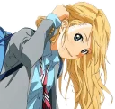 Sticker from Kaori Miyazono by @rian95
