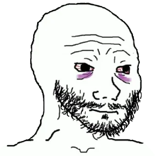😐 emoji Forgotten ODES Telegram sticker 5 of 7