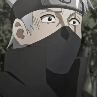 🍃 emoji ㅤ“ ゃ Kakashi  ៸៸ @bentohomies 𖢷 Telegram sticker 6 of 55