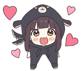 Sticker from @waesticker kurumi-chan.10