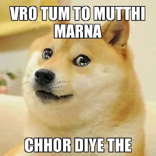 Sticker from Doge in pain | @SaiyanKakarot7