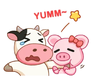 😢 emoji Momo cow vol. 2 @noustiker Telegram sticker 19 of 41