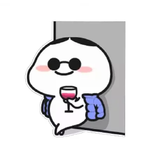😊 emoji Quby Q [@cwyeonjun] Telegram sticker 14 of 54