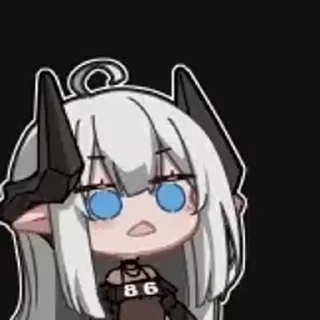 ❤️ emoji 关注b站绘之音谢谢喵。 Telegram sticker 6 of 11
