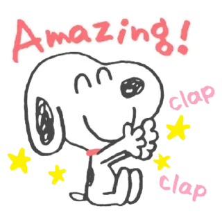 💟 emoji snoopy Telegram sticker 22 of 30