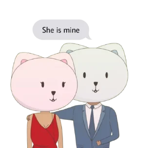 👫 emoji Everything is Fine @AnimeLibrary_Stickers Telegram sticker 23 of 39