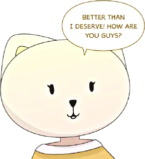 ☺️ emoji Everything is Fine @AnimeLibrary_Stickers Telegram sticker 24 of 39
