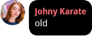 🤷‍♂ emoji Johny Karate says Telegram sticker 16 of 30