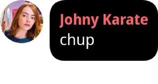 🙊 emoji Johny Karate says Telegram sticker 2 of 30